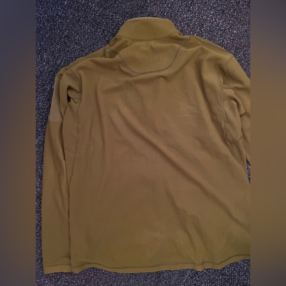 Arc'teryx Mustard Yellow fleece Jacket with Zip Pockets - Picture 4 of 5